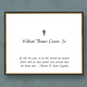 Gold and Black Minuet Folded Sympathy Cards with Cross - Raised Ink Image 3 of 3